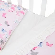 Змінна постіль 3 ел Twins Romantic Spring collection 3024-RS-24, Butterfly pink
